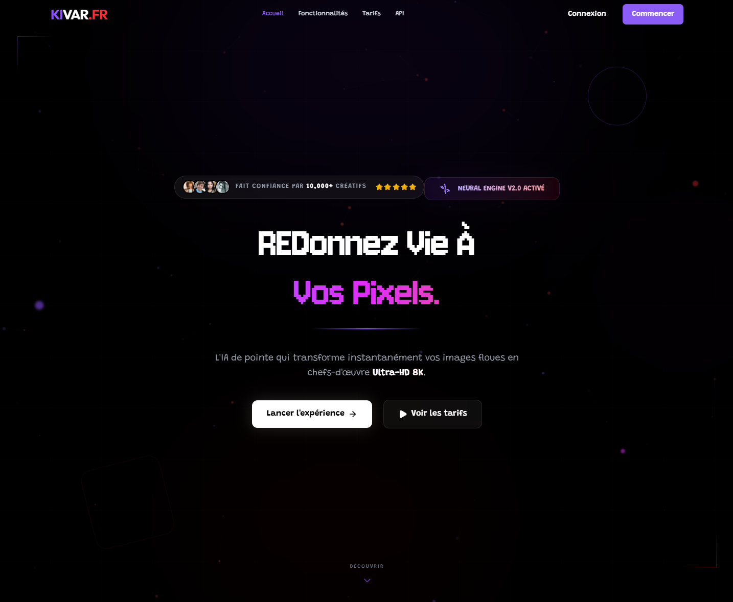 Kivar - Upscaling IA