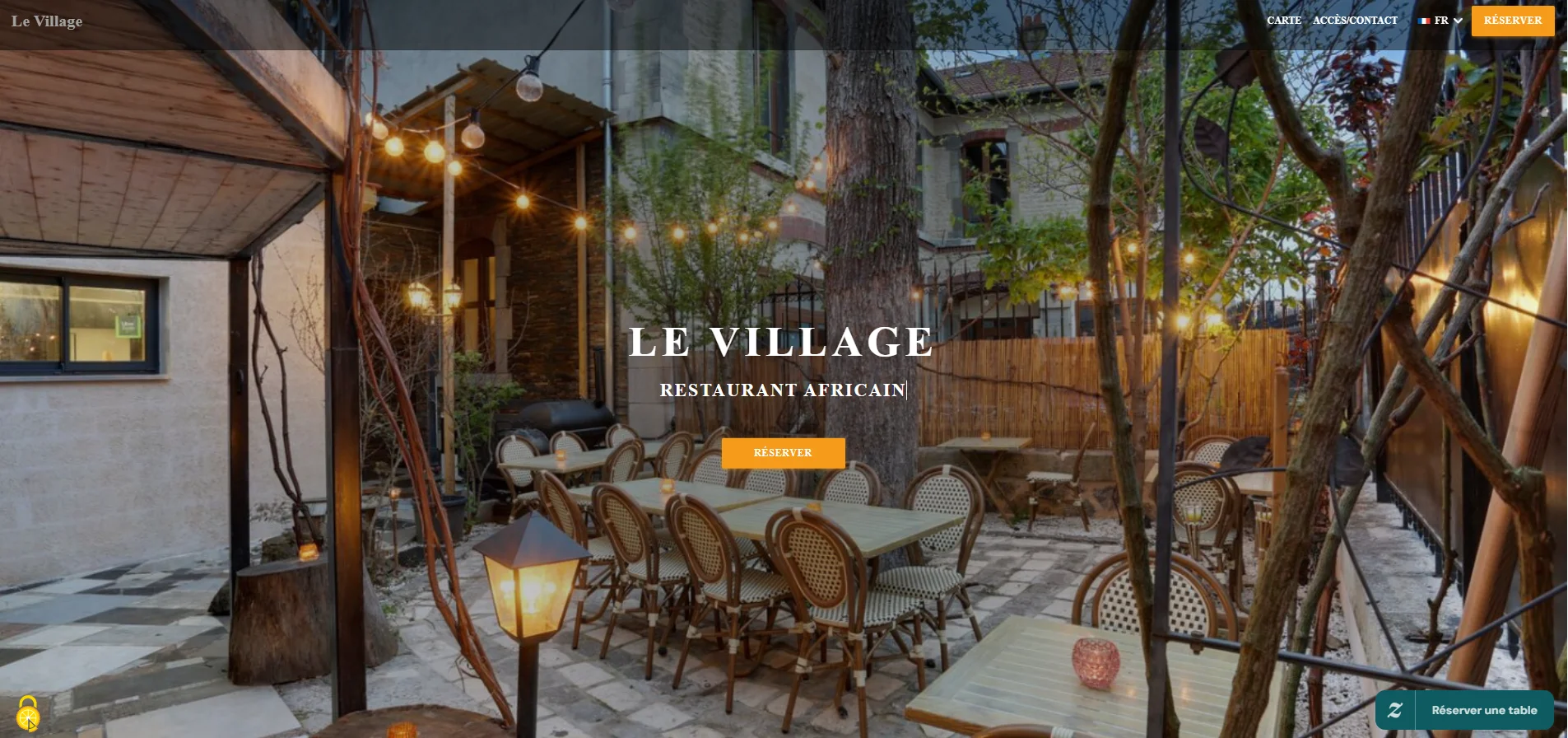 Vitrine — Restaurant (exemple 1)