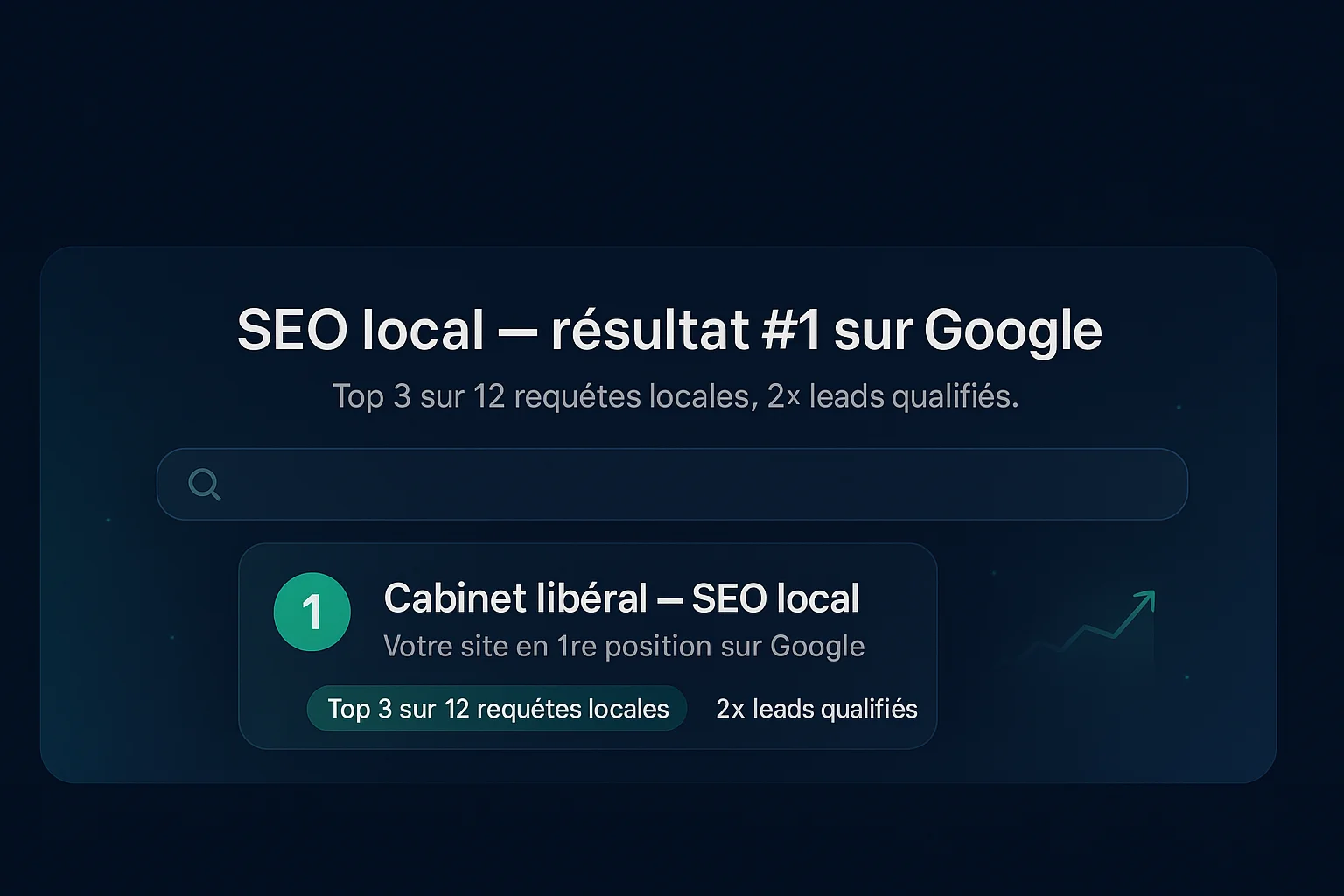 SEO local — résultats en tête